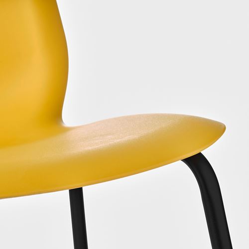 LEIFARNE, sandalye, sarı-siyah