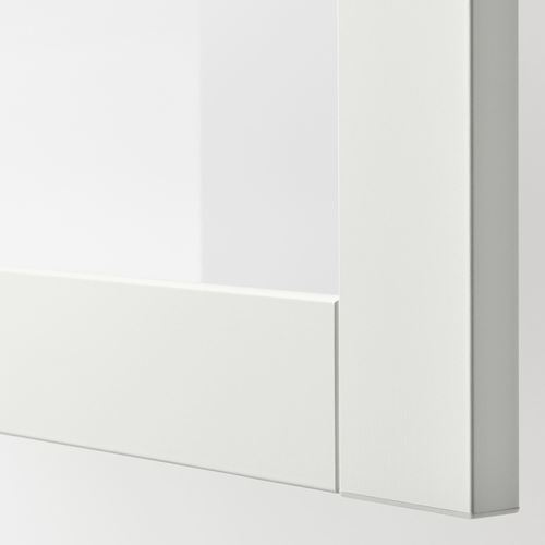 BESTA/SINDVIK, shelving unit, white, 60x40x38 cm