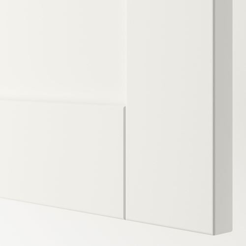 SANNIDAL, gardırop kapağı, beyaz, 60x180 cm