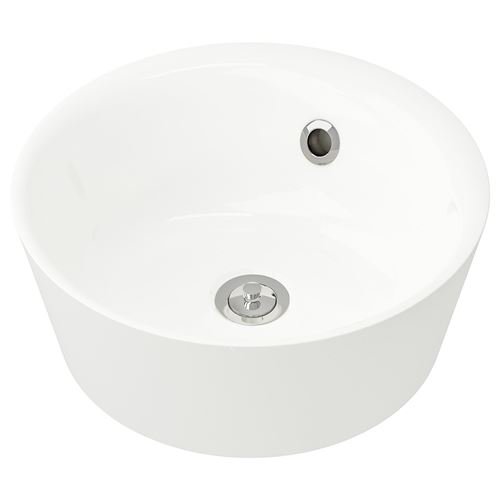 KATTEVIK, tekli lavabo, beyaz, 40 1x1 cm