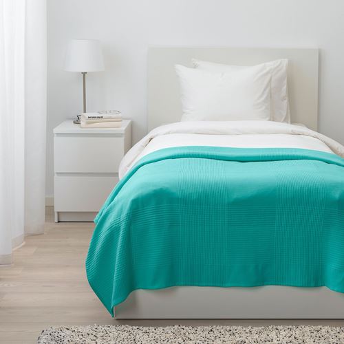 GULVED tek kişilik yatak örtüsü yeşil 160x250 cm IKEA Ev Tekstili