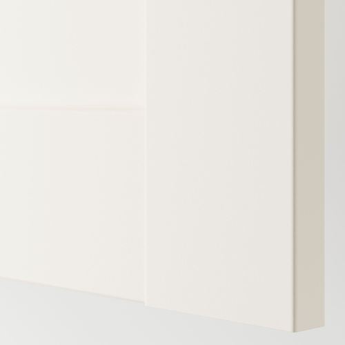 BERGSBO, sürgü kapak, beyaz, 200x236 cm