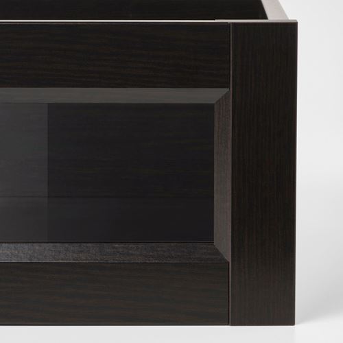 KOMPLEMENT, çerçeveli cam panelli çekmece, venge, 100x58 cm
