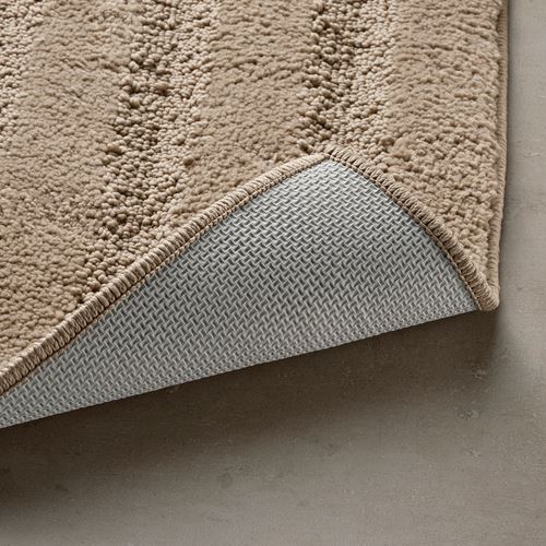 EMTEN, bath mat, dark beige, 50x80 cm
