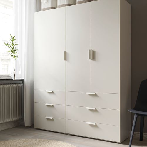 FONNES, wardrobe door, white, 60x120 cm