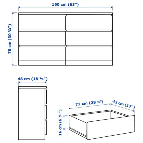 IKEA Ikea chest of draws 