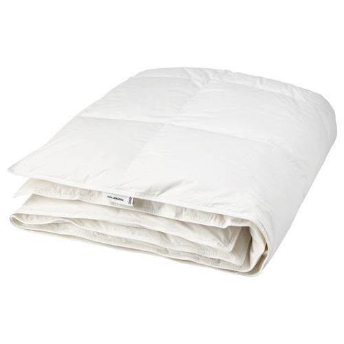 FJALLBRACKA, single quilt, warmer, white, 150x200 cm