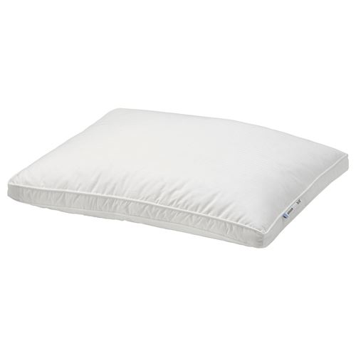 BERGVEN, ince dolgulu yastık, beyaz, 50x60 cm