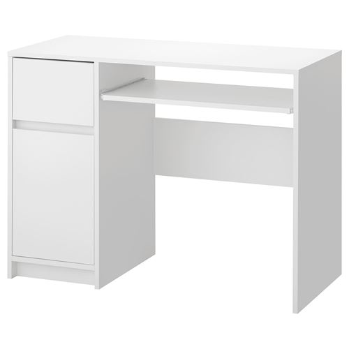 EJLER, desk, white, 100x45 cm