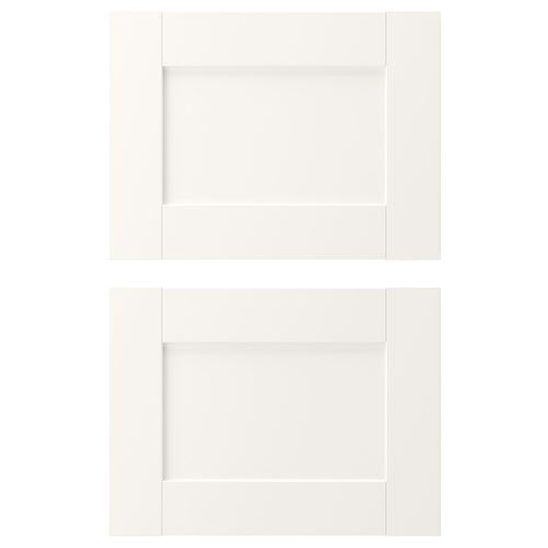 ENHET, çekmece ön paneli, dekoratif beyaz, 40x30 cm