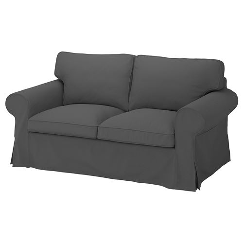 EKTORP, 2-seat sofa cover, Hallarp grey