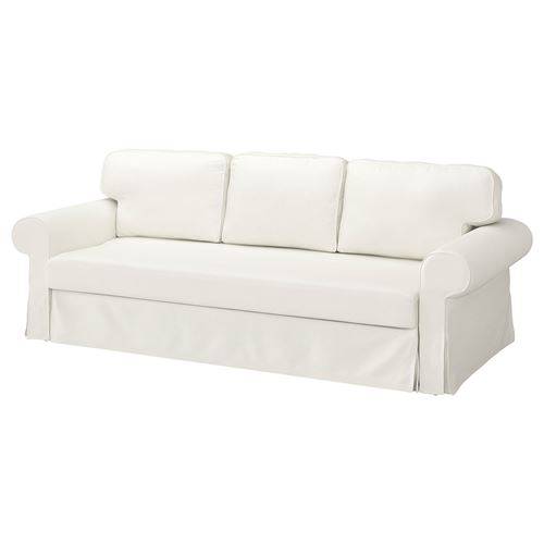 VRETSTORP, 3'lü yataklı kanepe kılıfı, blekinge beyaz