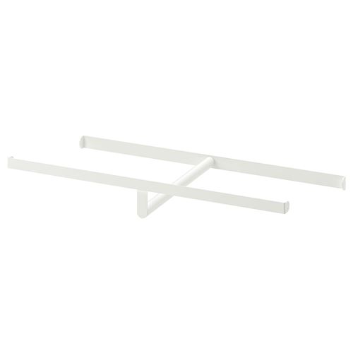 HJALPA white 40 cm pullout rail for wardrobe IKEA