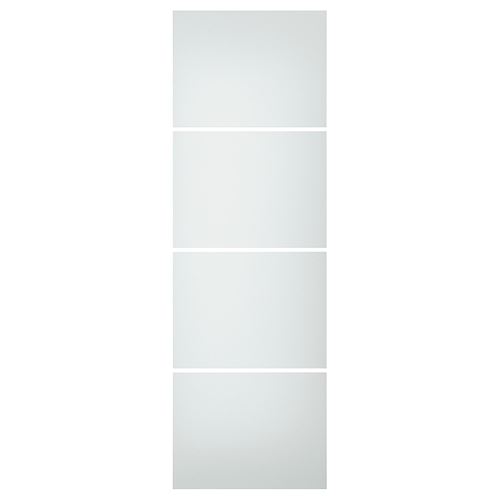 SVARTISDAL, sürgü kapak paneli, beyaz, 75x236 cm