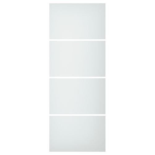 SVARTISDAL, sürgü kapak paneli, beyaz, 75x201 cm