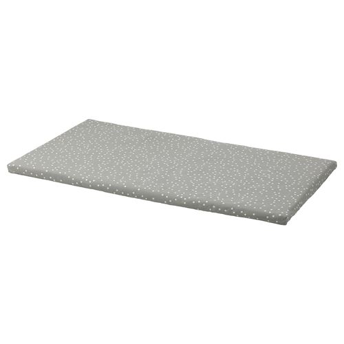 BANKKAMRAT, seat pad for sofa bench, grey, 90x50x3 cm