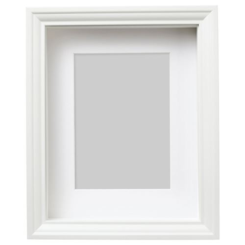 VASTANHED, photo frame, white, 20x25 cm