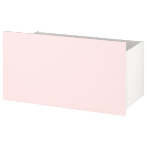 SMASTAD, drawer, pale pink, 90x49x48 cm