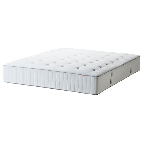 HOKKASEN, çift kişilik yatak, beyaz, 160x200 cm