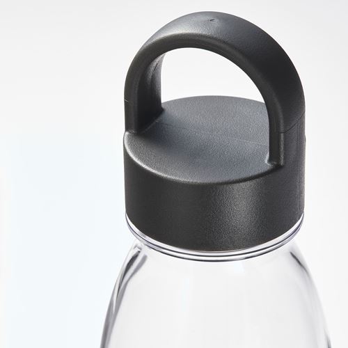 IKEA 365+, su şişesi, koyu gri, 0.5 lt