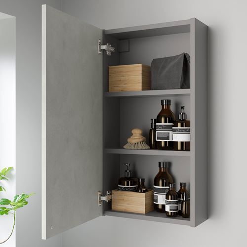 ENHET graystone effect 40x15x75 cm bathroom wall IKEA