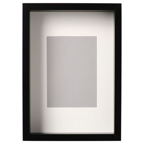 SANNAHED, photo frame, black, 21x30 cm