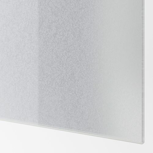 SVARTISDAL, sürgü kapak paneli, beyaz, 75x201 cm