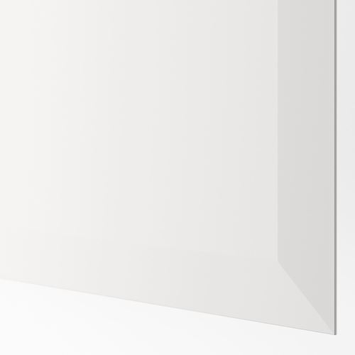 TJORHOM, sürgü kapak paneli, beyaz, 75x236 cm