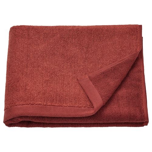 HIMLEAN, banyo havlusu, kırmızı, 70x140 cm