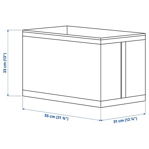 SKUBB, kutu seti, beyaz, 31x55x33 cm