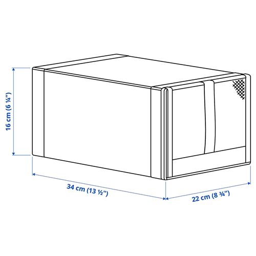 SKUBB, ayakkabı kutusu, beyaz, 22x34x16 cm