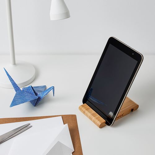Tablette Bambou IKEA IKEA BERGENES Support Mobile 