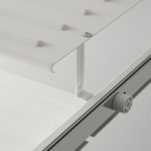 KOMPLEMENT, pull-out tray with rail, white, 100x58 cm