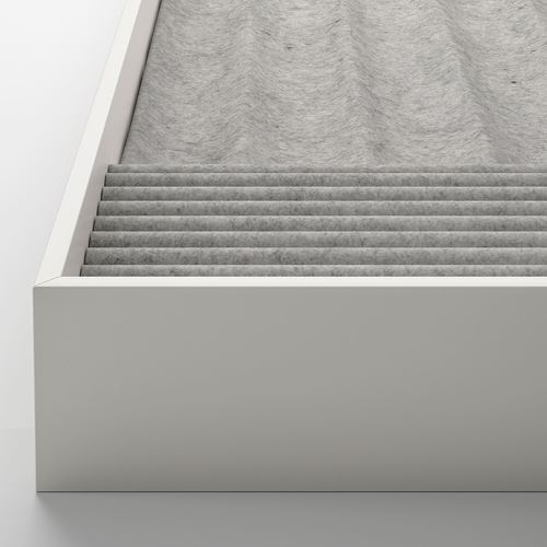 KOMPLEMENT, raylı çekmece, beyaz, 50x58 cm