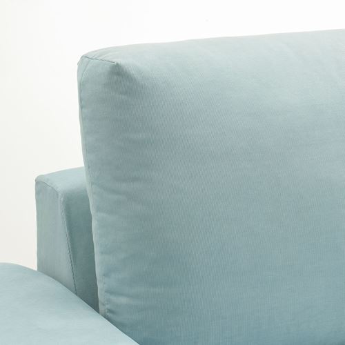 VIMLE, 3-seat sofa, saxemara light blue