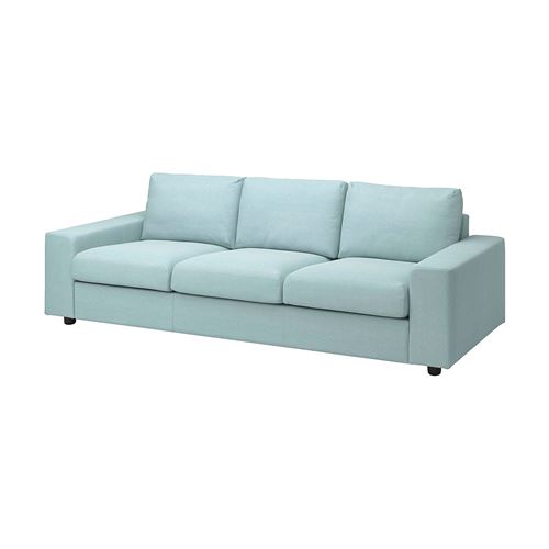 VIMLE, 3-seat sofa, saxemara light blue