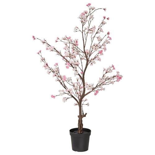 FEJKA, artificial plant, cherry blossom/pink, 15 cm