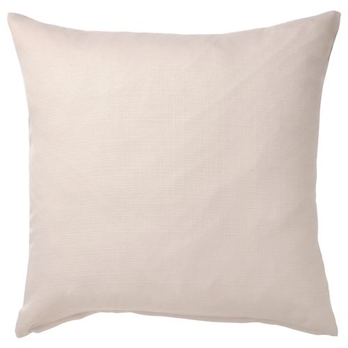 MAJBRAKEN, cushion cover, light grey/beige, 50x50 cm