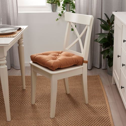 MALINDA, sandalye minderi, açık kahverengi, 40/35x38x7 cm