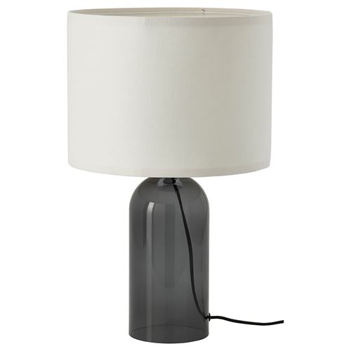 TONVIS, masa lambası, beyaz-koyu gri, 52 cm