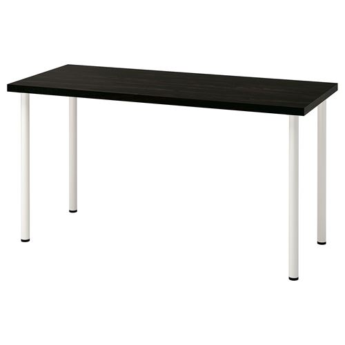 LAGKAPTEN/ADILS, çalışma masası, venge-beyaz, 140x60 cm