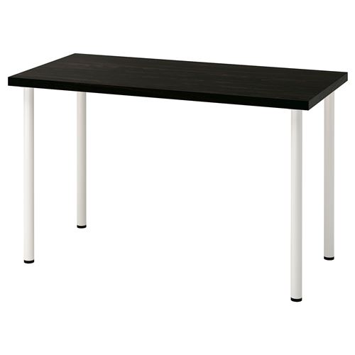 LAGKAPTEN/ADILS, çalışma masası, venge-beyaz, 120x60 cm