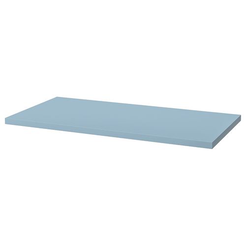 LAGKAPTEN/KRILLE, çalışma masası, açık mavi-beyaz, 120x60 cm