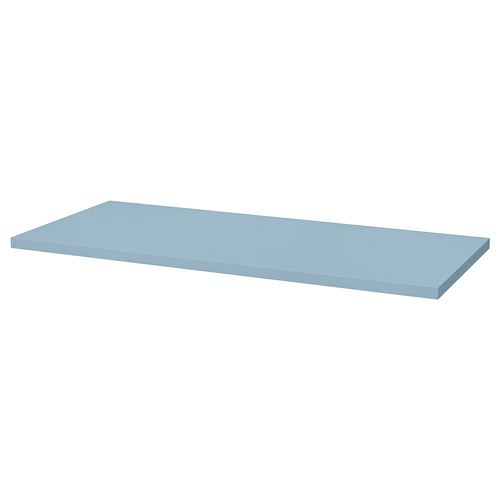 LAGKAPTEN/NARSPEL, çalışma masası, mavi-gri, 140x60 cm