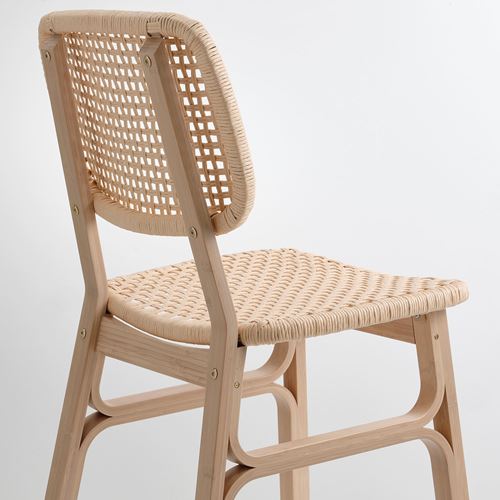 VOXLÖV, sandalye, bambu