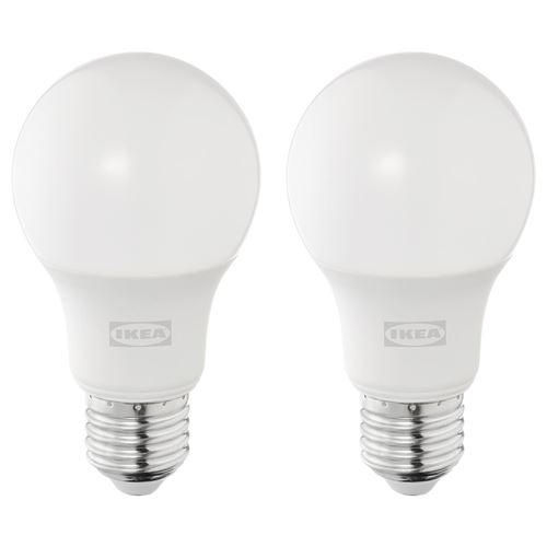 SOLHETTA, LED ampul E27, Işık rengi: Sıcak beyaz (2700 Kelvin), 470 lm