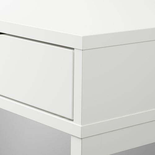 ALEX, çalışma masası, beyaz, 131x58 cm