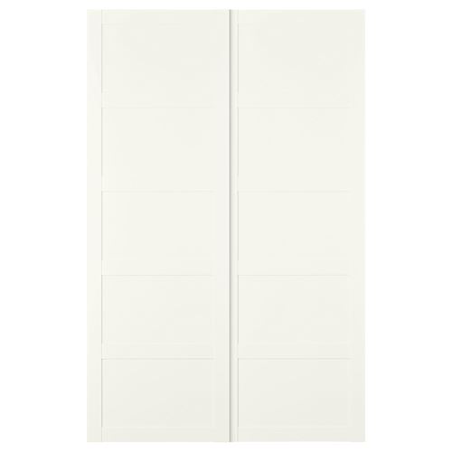 BERGSBO, sürgü kapak, beyaz, 150x236 cm