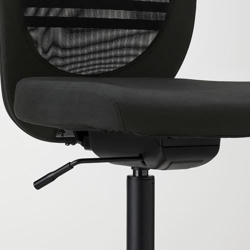 FLINTAN, çalışma sandalyesi, siyah