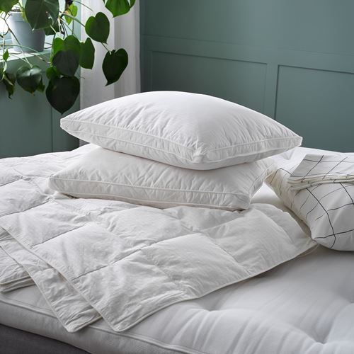 FJALLHAVRE, single quilt, warmer, white, 150x200 cm